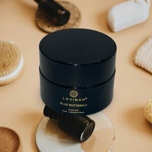 Lovinah Blue Butterfly Stem Cell Intense Hydration Mask 1oz Travel Size Mini NEW